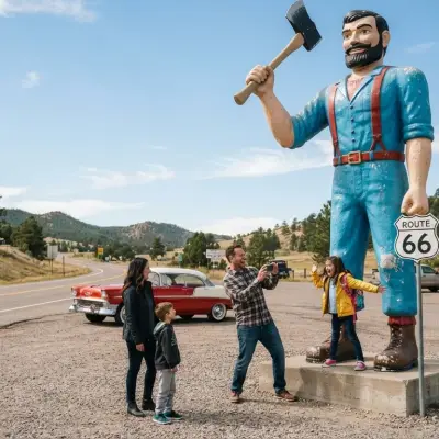 Giant Roadside Statues
