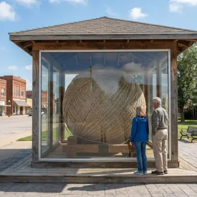 World’s Largest Ball of Twine in Cawker City