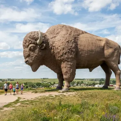 World’s Largest Buffalo Monument