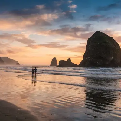 Cannon Beach Haystack Rock